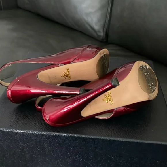 PRADA Peep-toe Heels ! - Picture 4 of 6